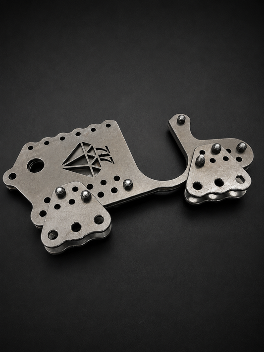 Extreme Adjustability 4-Link Axle Brackets – 3” Axle