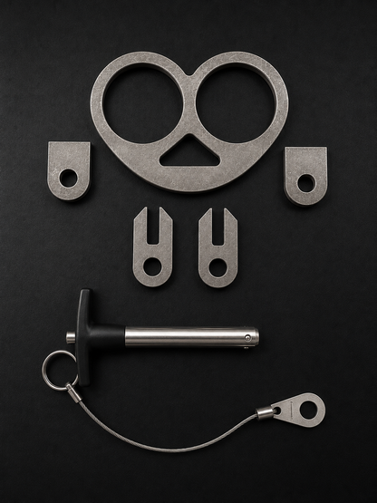 Dual Parachute Rear-End Mount