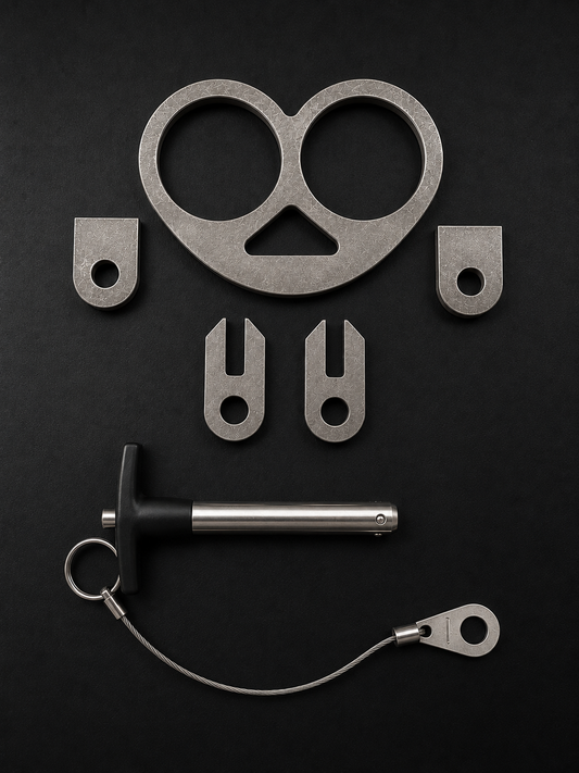 Dual Parachute Rear-End Mount
