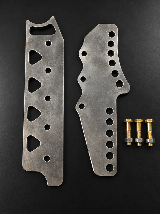 Extreme Adjustability Frame-Side 4-Link Brackets
